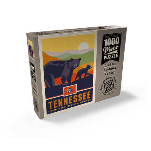 Tennessee: The Volunteer State 1000 Jigsaw Puzzle box view2