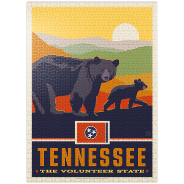 puzzleplate Tennessee: The Volunteer State 1000 Jigsaw Puzzle
