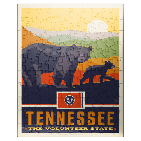 puzzleplate Tennessee: The Volunteer State 100 Jigsaw Puzzle