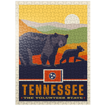 puzzleplate Tennessee: The Volunteer State 500 Jigsaw Puzzle