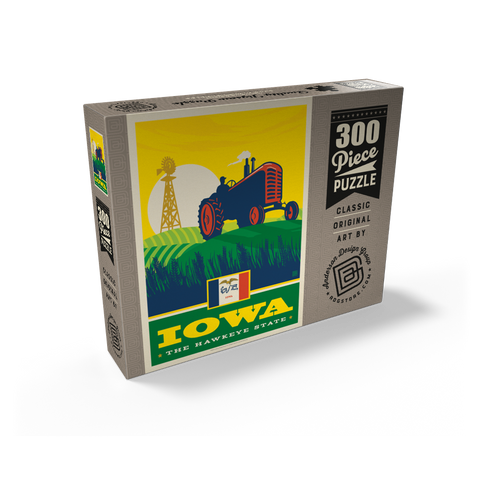Iowa: The Hawkeye State 300 Jigsaw Puzzle box view2