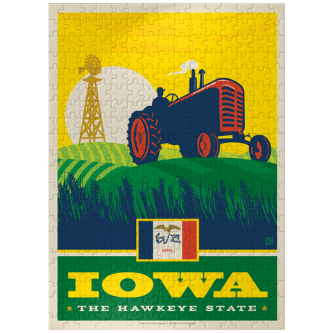 puzzleplate Iowa: The Hawkeye State 300 Jigsaw Puzzle
