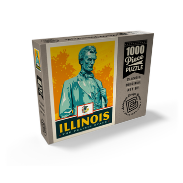 Illinois: The Prairie State 1000 Jigsaw Puzzle box view2