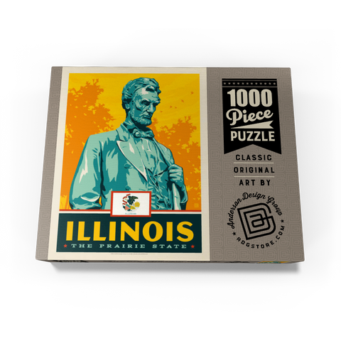 Illinois: The Prairie State 1000 Jigsaw Puzzle box view3