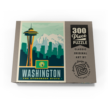 Washington: The Evergreen State 300 Jigsaw Puzzle box view3
