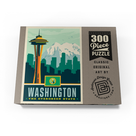 Washington: The Evergreen State 300 Jigsaw Puzzle box view3