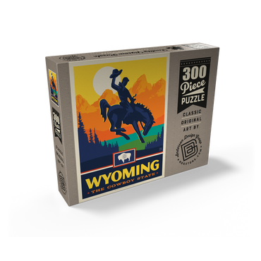 Wyoming: The Cowboy State 300 Jigsaw Puzzle box view2
