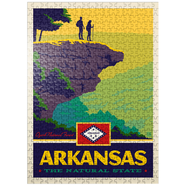 puzzleplate Arkansas: The Natural State 500 Jigsaw Puzzle
