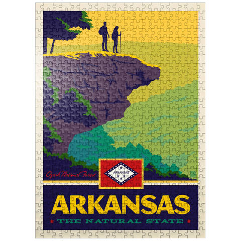 puzzleplate Arkansas: The Natural State 500 Jigsaw Puzzle