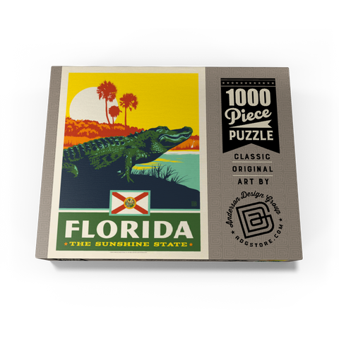 Florida: The Sunshine State 1000 Jigsaw Puzzle box view3