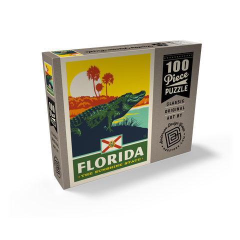 Florida: The Sunshine State 100 Jigsaw Puzzle box view2