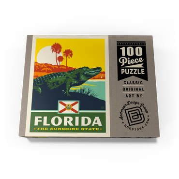 Florida: The Sunshine State 100 Jigsaw Puzzle box view3
