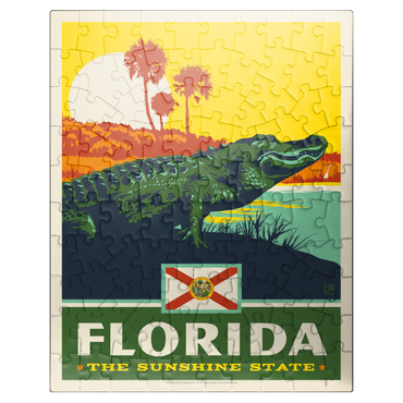 puzzleplate Florida: The Sunshine State 100 Jigsaw Puzzle