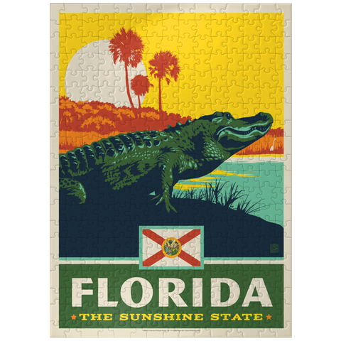 puzzleplate Florida: The Sunshine State 300 Jigsaw Puzzle