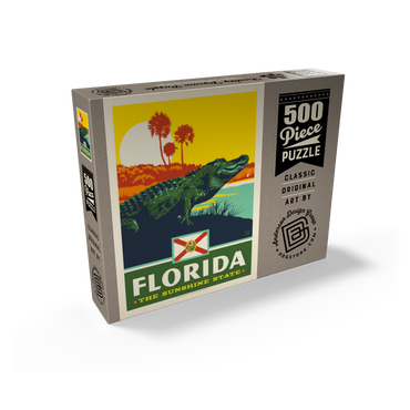 Florida: The Sunshine State 500 Jigsaw Puzzle box view2