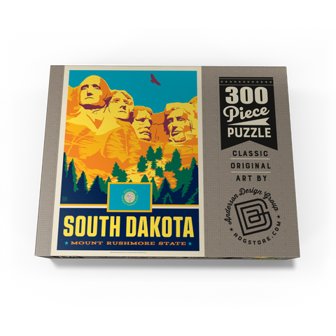 South Dakota: Mount Rushmore State 300 Jigsaw Puzzle box view3