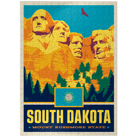 puzzleplate South Dakota: Mount Rushmore State 300 Jigsaw Puzzle
