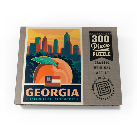 Georgia: Peach State 300 Jigsaw Puzzle box view3