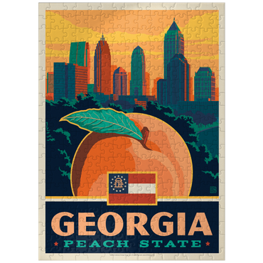 puzzleplate Georgia: Peach State 300 Jigsaw Puzzle