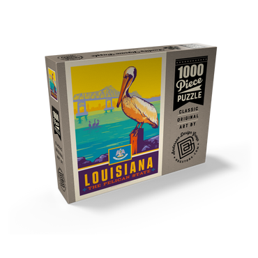 Louisiana: The Pelican State 1000 Jigsaw Puzzle box view2