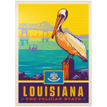 puzzleplate Louisiana: The Pelican State 1000 Jigsaw Puzzle