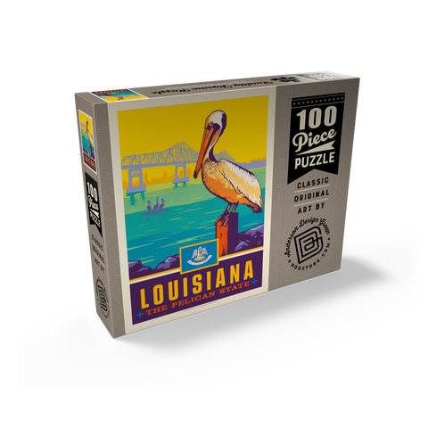 Louisiana: The Pelican State 100 Jigsaw Puzzle box view2