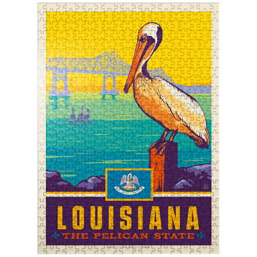 puzzleplate Louisiana: The Pelican State 500 Jigsaw Puzzle