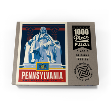 Pennsylvania: The Keystone State 1000 Jigsaw Puzzle box view3