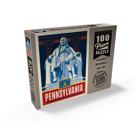 Pennsylvania: The Keystone State 100 Jigsaw Puzzle box view2