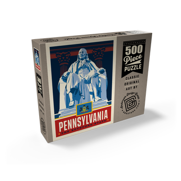 Pennsylvania: The Keystone State 500 Jigsaw Puzzle box view2