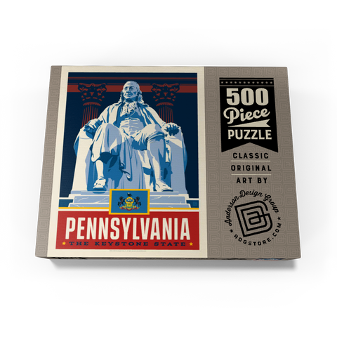 Pennsylvania: The Keystone State 500 Jigsaw Puzzle box view3