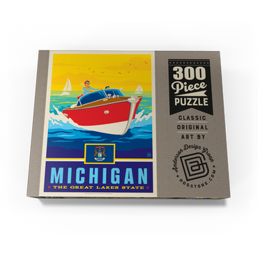 Michigan: The Great Lakes State 300 Jigsaw Puzzle box view3