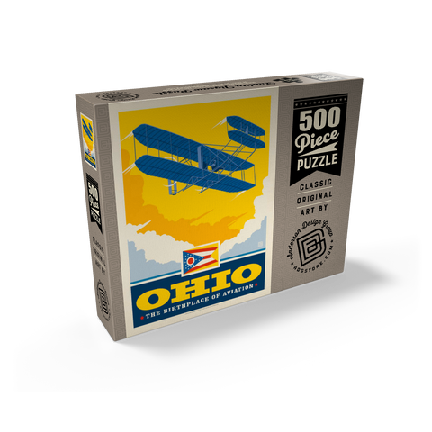 Ohio: The Birthplace of Aviation 500 Jigsaw Puzzle box view2