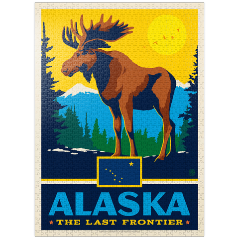 puzzleplate Alaska: The Last Frontier 1000 Jigsaw Puzzle