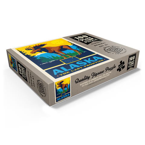 Alaska: The Last Frontier 100 Jigsaw Puzzle box view1