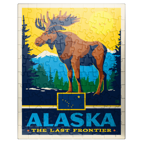 puzzleplate Alaska: The Last Frontier 100 Jigsaw Puzzle