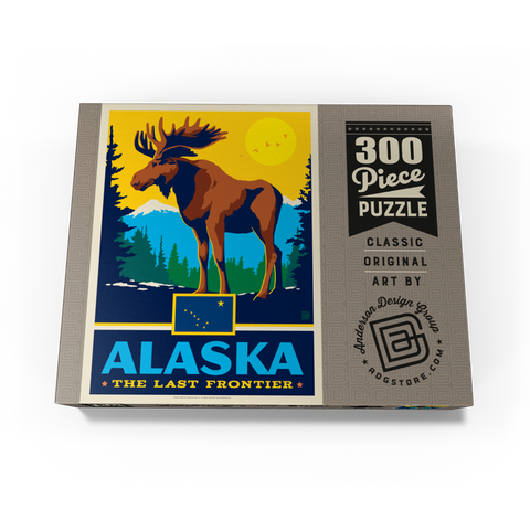 Alaska: The Last Frontier 300 Jigsaw Puzzle box view3