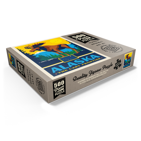 Alaska: The Last Frontier 500 Jigsaw Puzzle box view1