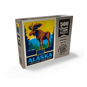 Alaska: The Last Frontier 500 Jigsaw Puzzle box view2