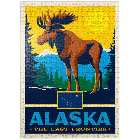 puzzleplate Alaska: The Last Frontier 500 Jigsaw Puzzle