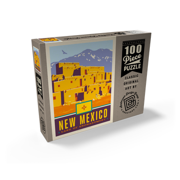 New Mexico: Land of Enchantment 100 Jigsaw Puzzle box view2