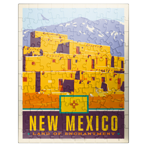 puzzleplate New Mexico: Land of Enchantment 100 Jigsaw Puzzle