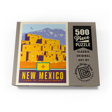 New Mexico: Land of Enchantment 500 Jigsaw Puzzle box view3