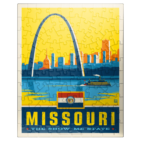 puzzleplate Missouri: The Show-Me State 100 Jigsaw Puzzle
