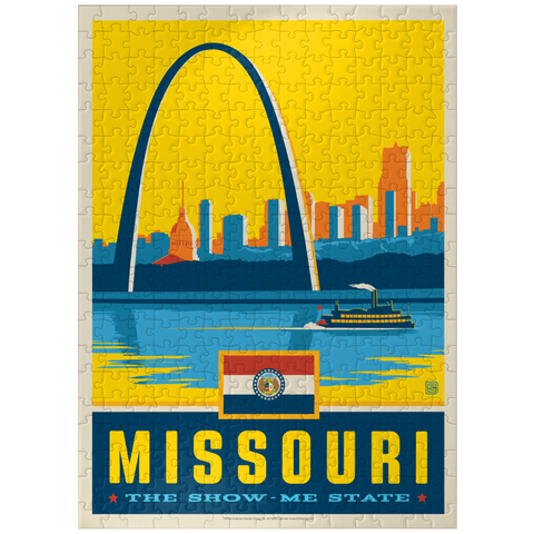 puzzleplate Missouri: The Show-Me State 300 Jigsaw Puzzle