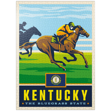 puzzleplate Kentucky: The Bluegrass State 1000 Jigsaw Puzzle