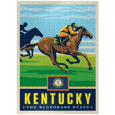 puzzleplate Kentucky: The Bluegrass State 300 Jigsaw Puzzle
