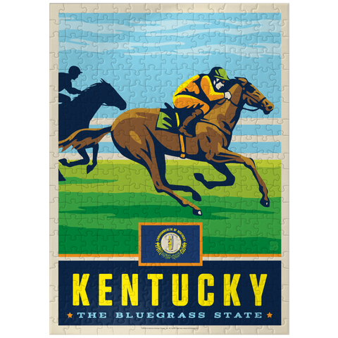 puzzleplate Kentucky: The Bluegrass State 300 Jigsaw Puzzle