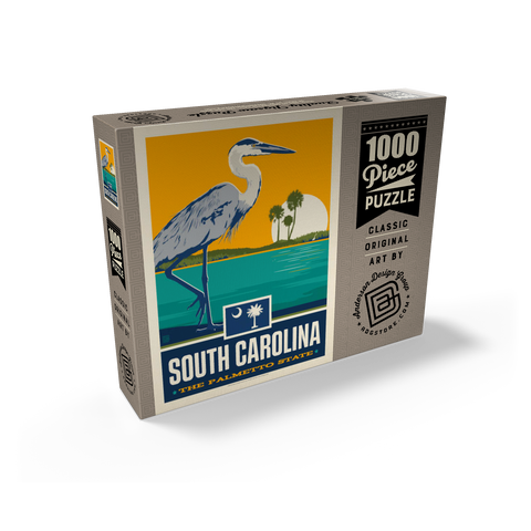South Carolina: The Palmetto State 1000 Jigsaw Puzzle box view2