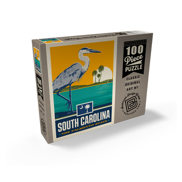 South Carolina: The Palmetto State 100 Jigsaw Puzzle box view2